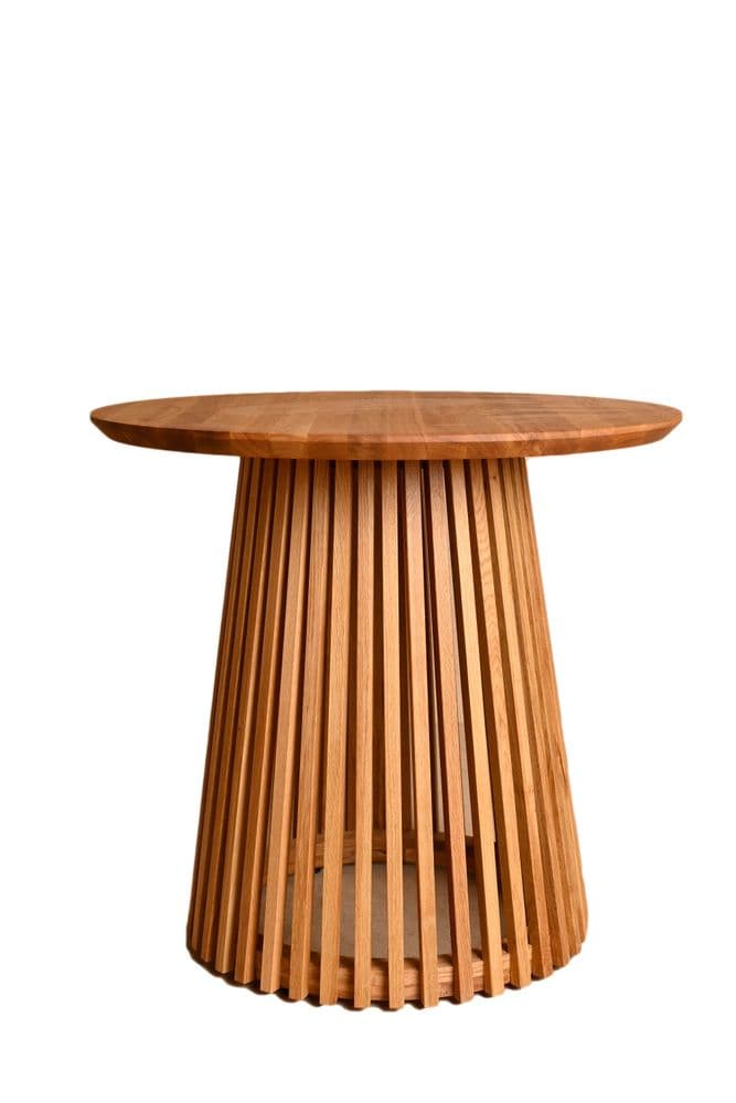 Table LAMELLO – Design élégant avec base à lattes