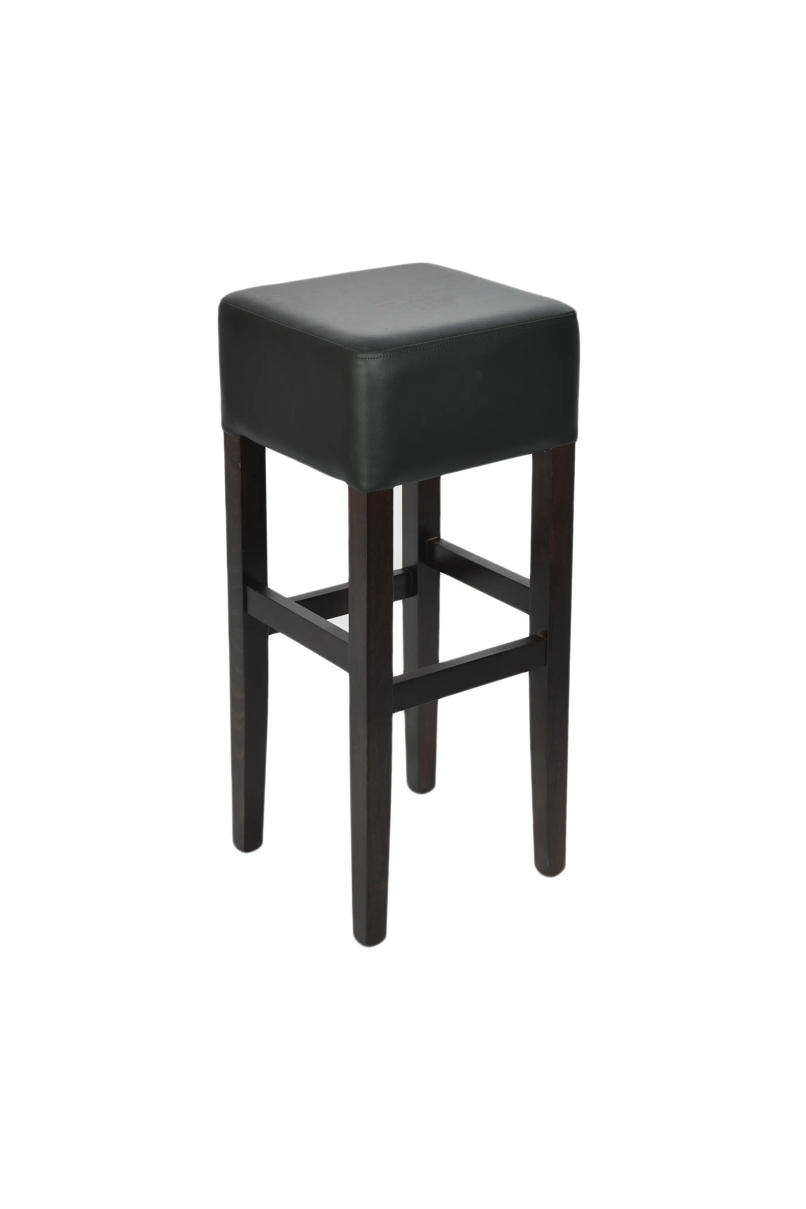 Hoker barowy MILO – tapicerka ekoskóra, rama bukowa KONAR