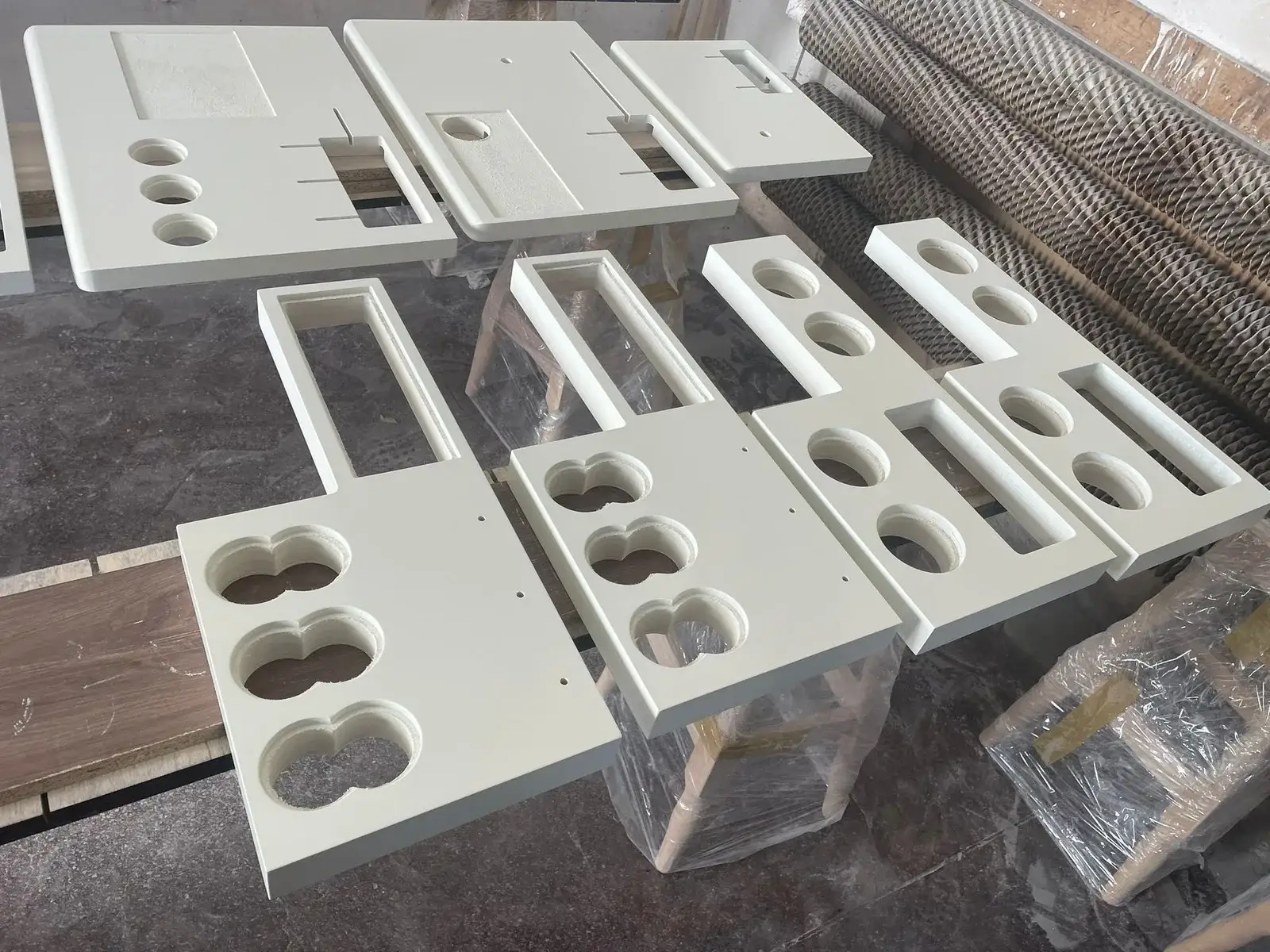 Detale lakierowane MDF – precyzja wykończenia KONAR dla klientów ze Szwajcarii